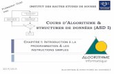 Algorithme & structures de données Chap I