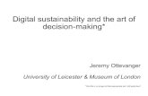 Jeremy Ottevanger MCN2009: Digital sustainability and the art of decision-making