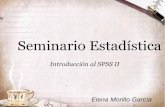 Seminario Estadística: Introducción SPSS
