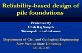 Reliability-based design of pile foundations