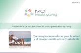 Presentacion Microcluster Investigacion HealthyLiving