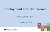 Employment Law Conference Presentation 26.03.14