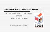 Materi Sosialisasi Pemilu 2009 Ppln Tokyo