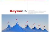 KAYAM STAGE SYSTEMS - RUSSIA & CIS