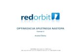 Andraž Štalec (Red Orbit): Optimizacija digitalnega nastopa - 52. marketinški fokus