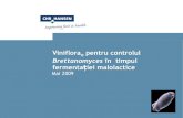 Brettanomyces control with viniflora r oy