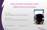 OWD2011 - 7 - Synchroon coachen met videocommunicatie - Paul Dirckx