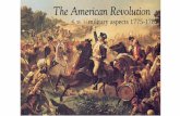 Americki rat za nezavisnost 1775-1783 vojni aspekti