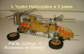 Hydro hélicoptère 2 pales