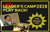 Leader`s camp 2020 play backï¼ˆç¬¬7›‍ï¼è¾»é‡™ƒ¸€éƒ°ï¼‰