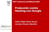 Proteccion Contra Hacking con Google