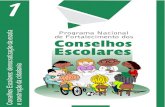Caderno1 - Conselhos Escolares: democratização da escola e construção da cidadania.