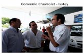 Firma de Convenio Chevrolet - Isstey