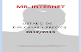 Mr. internet   lista de cursos y precios 2012.2013