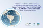 Nuevo Sistema de Clasificación y Categorización de Alojamientos Turísticos para la Provincia del Chubut