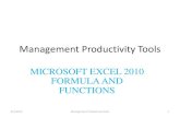 Management productivity tools1