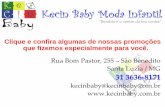 promoções Kecin Baby