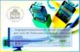 Ingegnerizzazione di Nuovi Prodotti per Reti di Telecomunicazioni Sicure e Multimediali