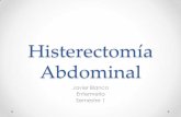 Histerectomía abdominal