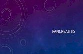 Chronic Pancreatitis