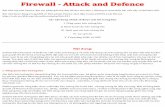 FIREWALL ATTACK AND DEFENCE