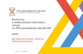 Prezentace pro prvaky PrF UK (2013-2014): knihovny a EIZ