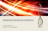 Exercicis online de genètica