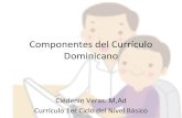 Componentes del Currículo Dominicano