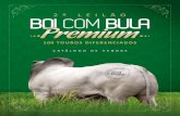 2º Leilão Boi com Bula Premium - Catálogo Completo