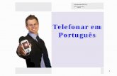 Telephoning in Portugese