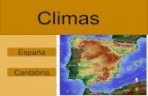 Climas España y Cantabria