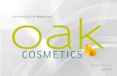 Oak cosmetics apresentacao 2014