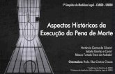 Aspectos históricos da execução da pena de morte