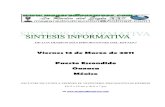 Sintesis Informativa 120311