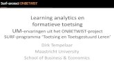 OWD2012 - 3 - Learning analytics en formatieve toetsing - Dirk Tempelaar