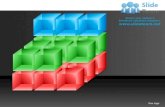 3d cubes with arrows powerpoint presentation slides db ppt templates