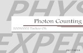 계측실험발표 Photon counting