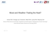 [DISC2013] Mood and Weather: Feeling the Heat?