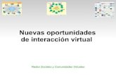 Redes Sociales Comunidades Virtuales