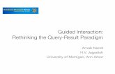 Guided Interaction: Rethinking the Query-Result Paradigm