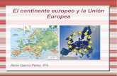 Continente europeo y Unión Europea Alicia