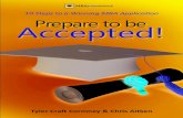 Prepare to be Accepted! eBook (Excerpt)
