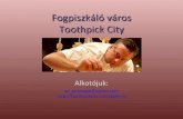 Toothpick city - Város fogpiszkálóból
