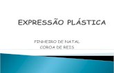 Expressão plástica - NATAL