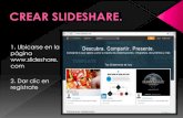 Crear slideshare y subir archivos e nsertar en el blog.