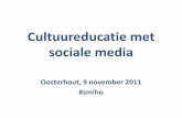 Sociale media oosterhout 091111