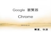 Google 瀏覽器(chrome)