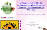 Innovación Social y competitividad responsable