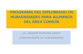 Programa del Diplomado en humanidades para alumnos POA 2014