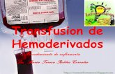 Transfusion de hemoderivados.003